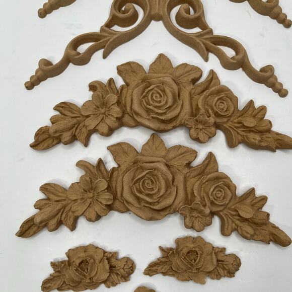 Woodubend Applique Mouldings 7 Pack Bundle Decorative Arts & Crafts Furniture - Picture 3 of 9
